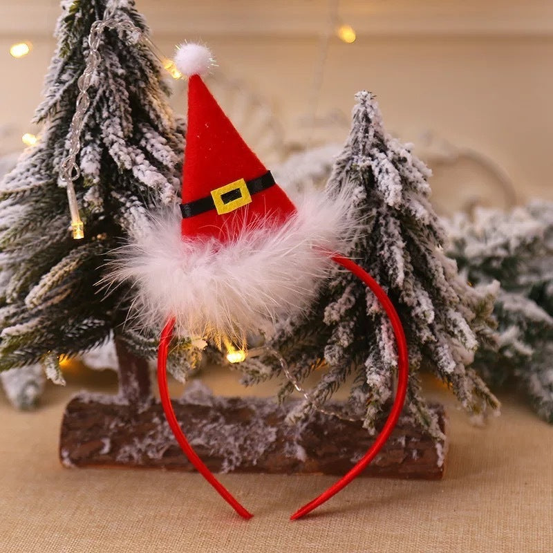 Christmas Decoration Supplies Antlers Bell Head Buckle Buy Center