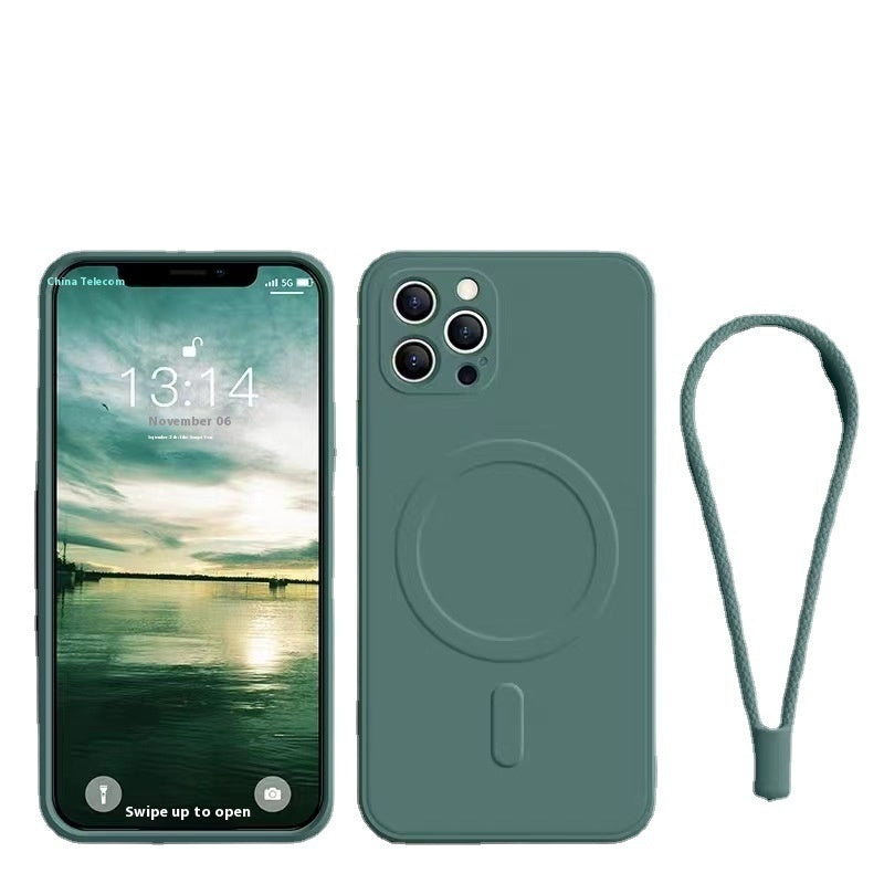 Newly Released at Buy Center: Wireless New Liquid Silicone Magnetic Phone Case