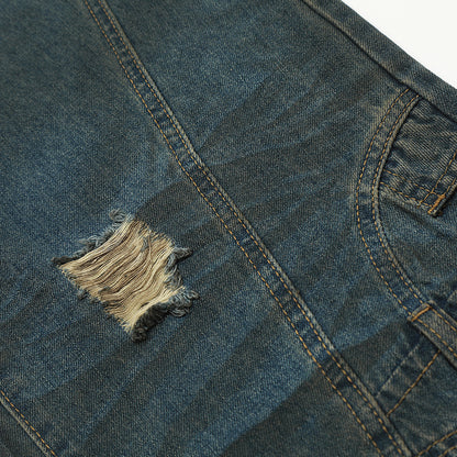 Newly Arrived at Buy Center: Waste Soil Wind Dirty Worn Jeans Men