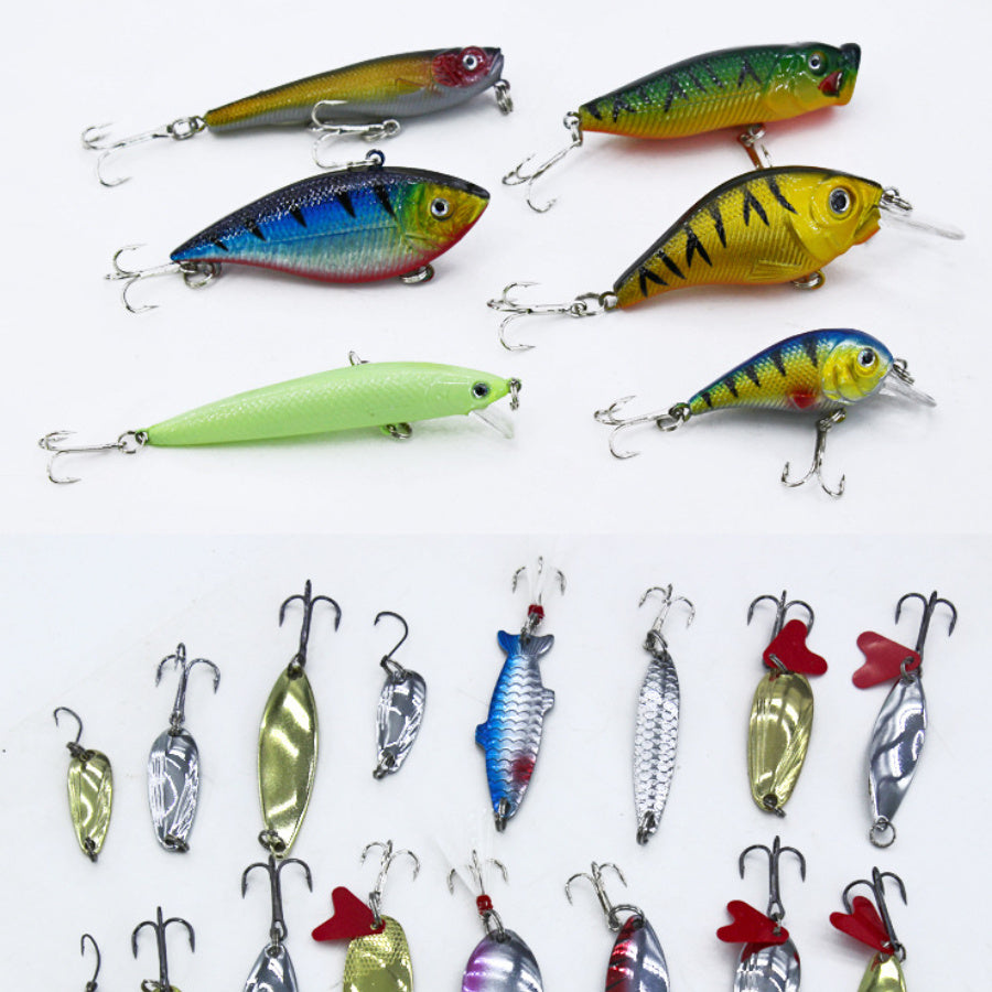 Fresh Arrivals at Buy Center: Lure Suit 132 Pieces Suit Multi-function Full Swimming Layer Lure Of Fishing Gear Soft Bait Fishhook