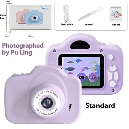 Newly Arrived at Buy Center: A3 Children's Camera Cartoon Digital Camera A3 General List Camera Purple