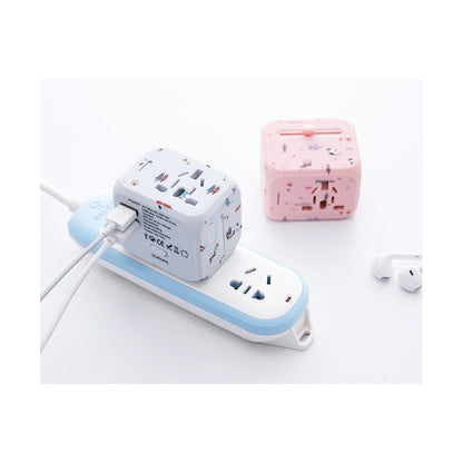 Fresh Arrivals at Buy Center: WorldWide Universal Outlet Travel Adapter UK EU US AU Multi Plug Charger W 2USB