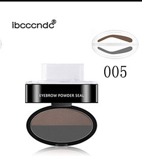 Buy Center Deal-Eyebrow Powder Stamp for Easy Natural Looking Brows 005 gray + dark brown