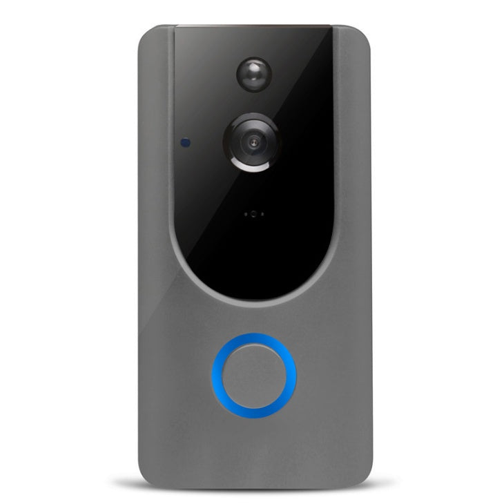 Smart home video doorbell Gray