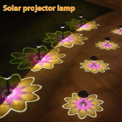 Hot New Items at Buy Center: Outdoor Waterproof Garden Courtyard Solar Energy Projection Lamp