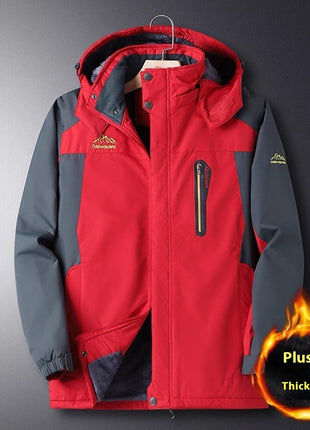 Men's Assault Jacket Fleece-lined Thickened Warm-keeping Cotton Clothing Dad Winter Clothes Coat