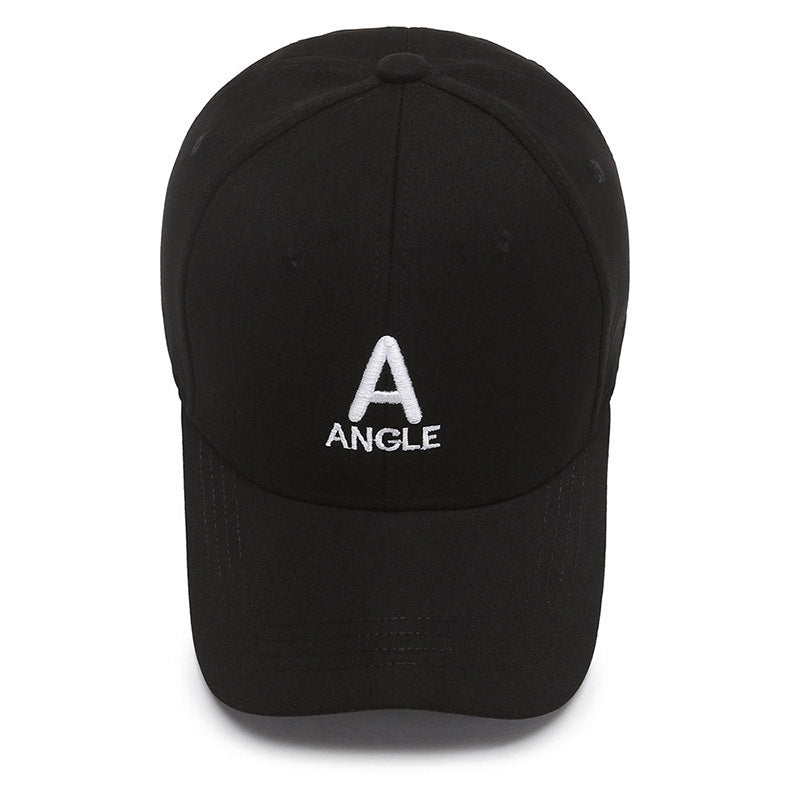 Gorra informal con visera para exteriores para hombre con letras bordadas y protección solar