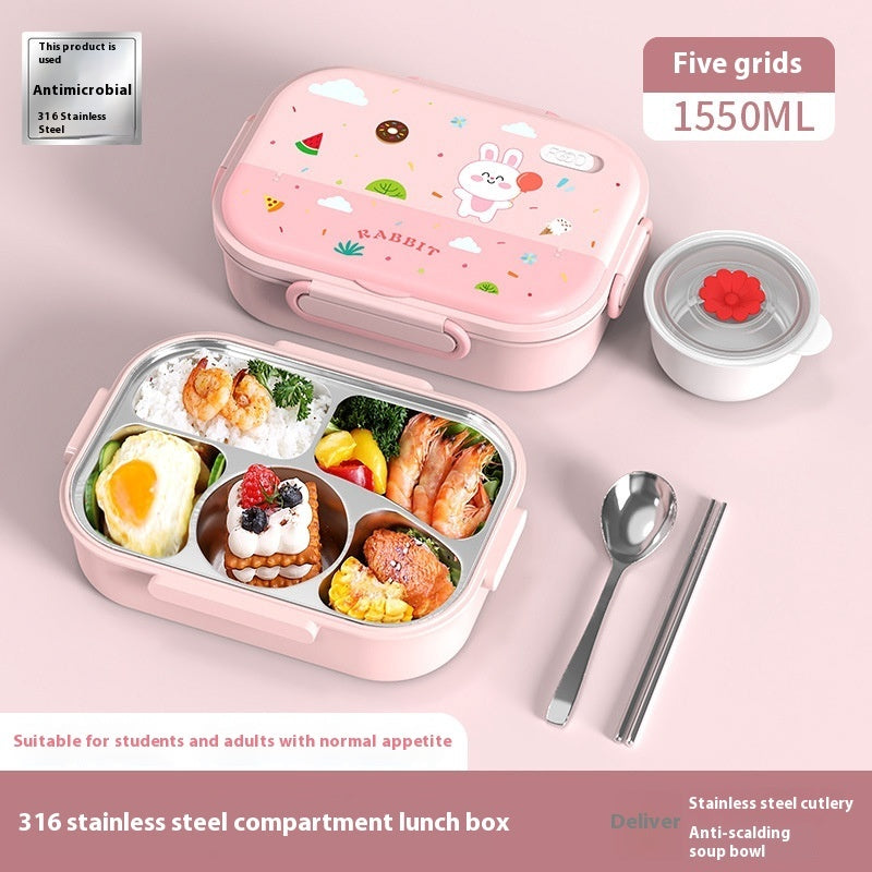 Cartoon Only For Pupils Food Grade Children Can Be Divided Into Bento Lunch Box Buy Center