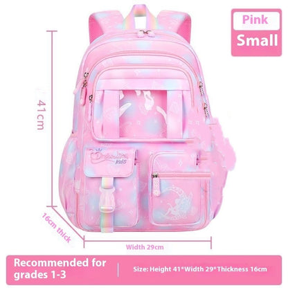 Hot New Items at Buy Center: Fantasy Girl Children Backpack Large Capacity Fancy Pink Small Size