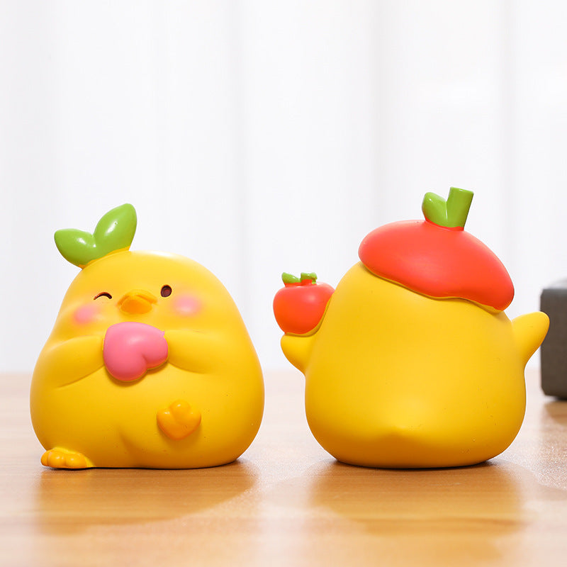 Fresh Arrivals at Buy Center: Chick Animal Resin Craft Table Decorations Furnishings Ornaments