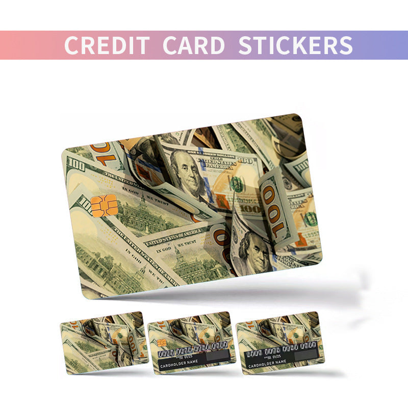 Credit Card Personalized Stickers Buy Center