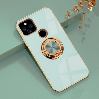 New at Buy Center: Phone Case 6D Electroplating Ring Bracket Car Magnetic Suction