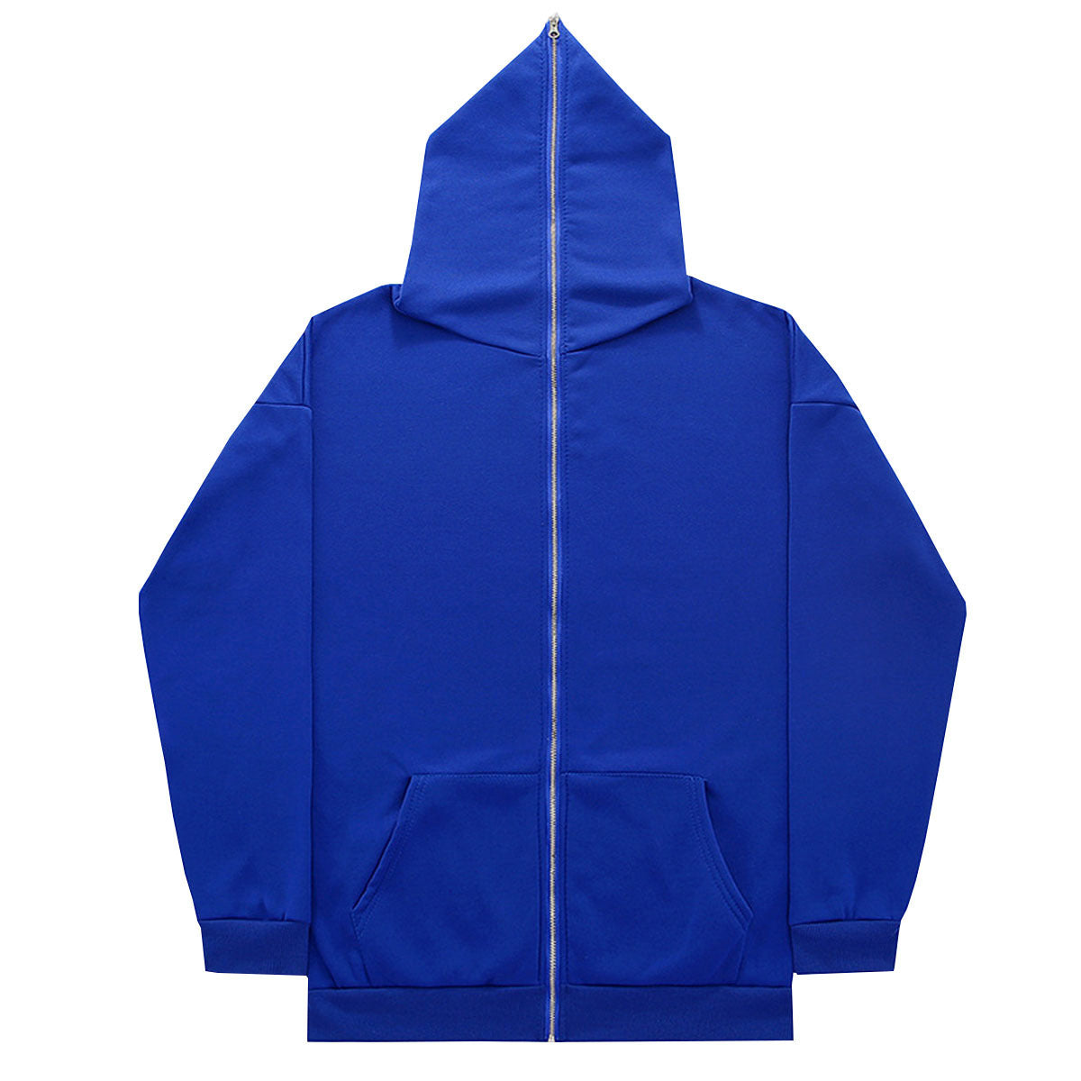 Fresh on the Scene at Buy Center: Men's And Women's Sparkling Style Zipper Cardigan Hoodie Plus Size 7 Royal Blue