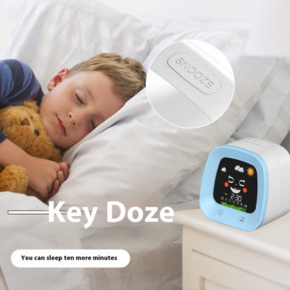 Hot New Arrivals at Buy Center: Children's Music Alarm Student Mute Snooze Alarm Bedside Luminous Clock