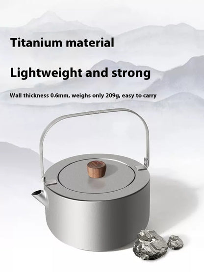 Just Arrived at Buy Center: Lightweight Portable 12L Outdoor Camping Outdoor Boiling Teapot