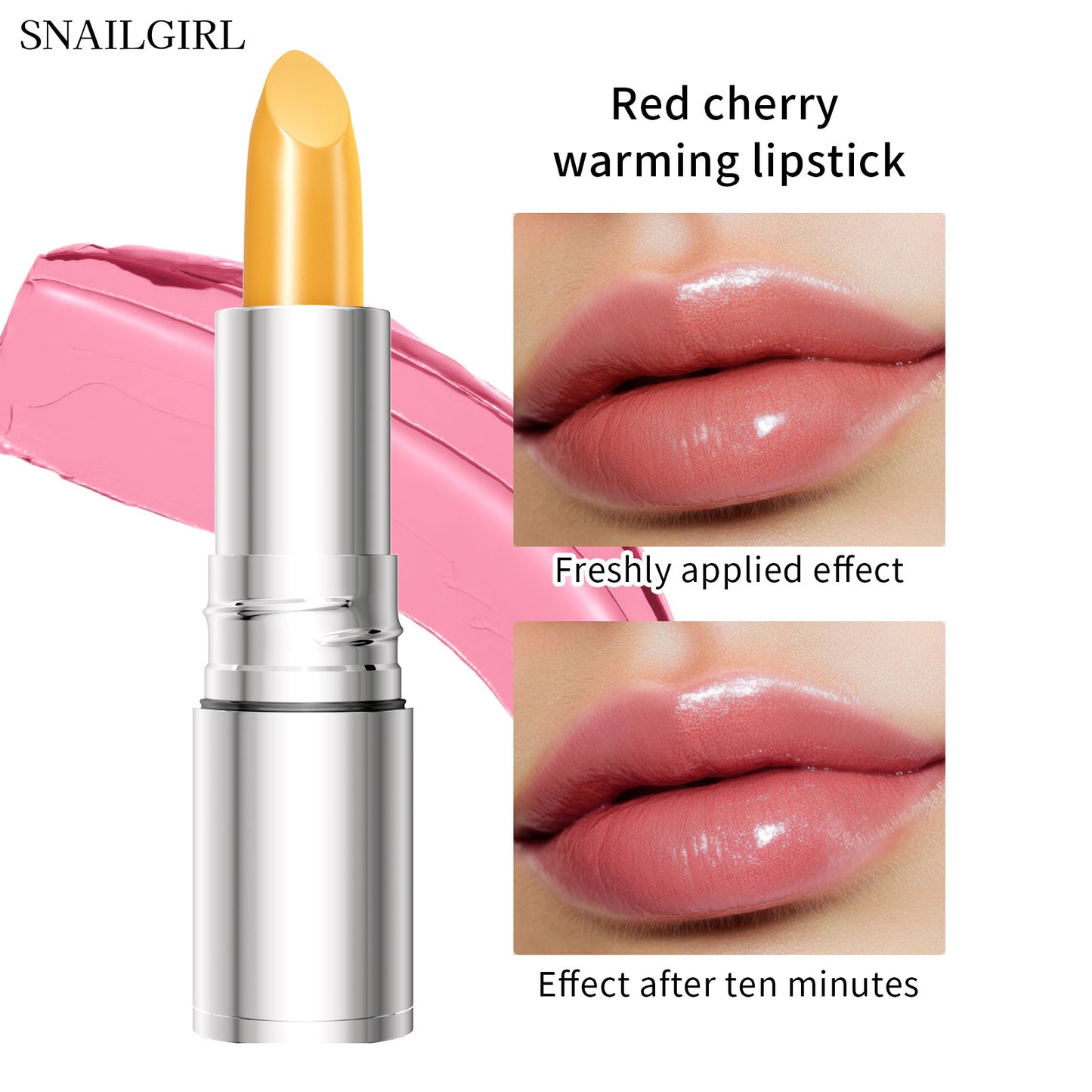 Pearl Temperature Change Lipstick Nourishing Moisturizing