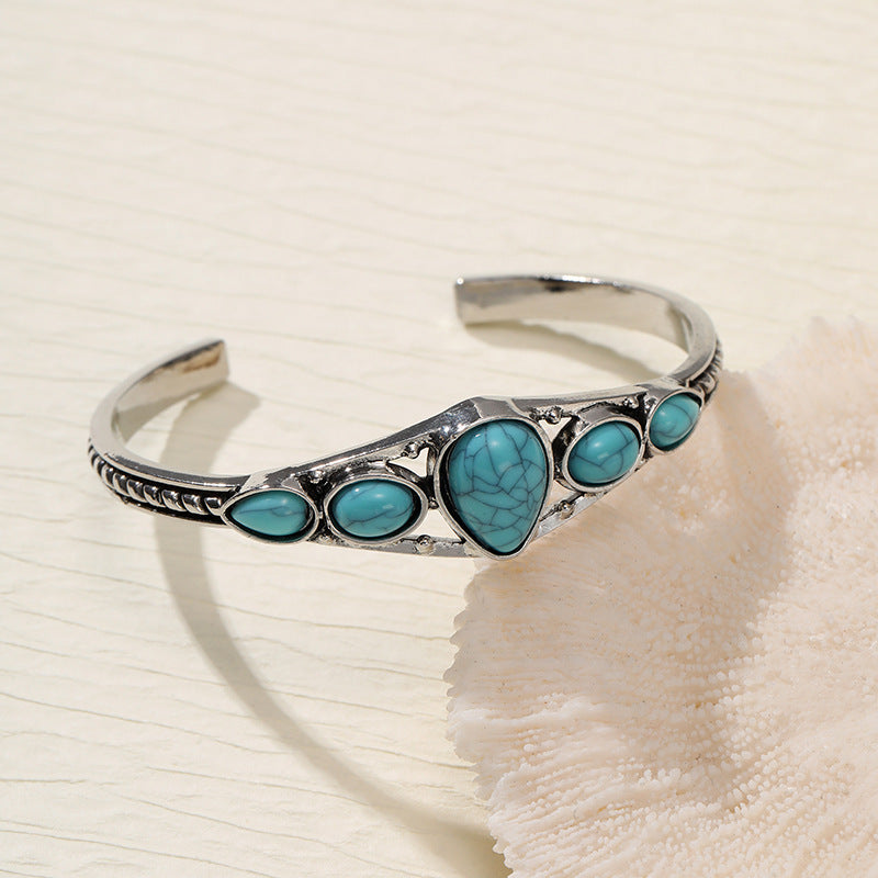 Buy Center Premium-Bohemian Retro Turquoise Adjustable Bracelet