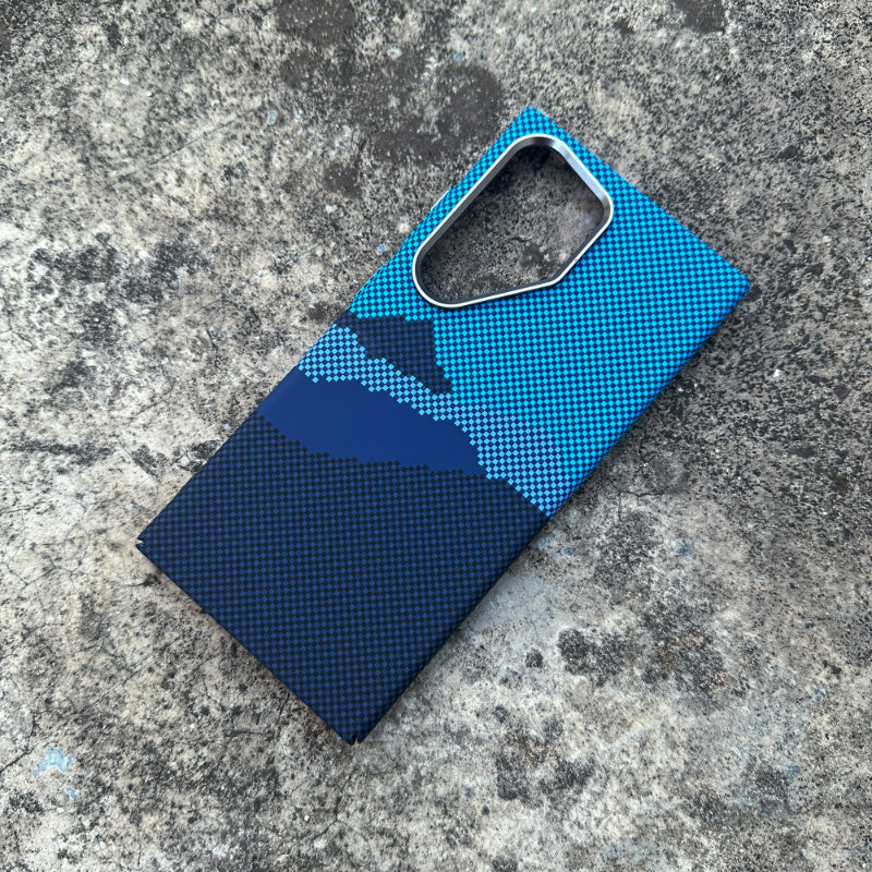 Fresh Arrivals at Buy Center: Shanhe Xinghe Applicable Magnetic Suction Phone Case Alpine Blue Pattern