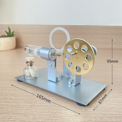 Just Arrived at Buy Center: Stirling Engine Model Small Invention Generator Power Rangers Turbo Science Science Popularization Experiment Classic No Power Generation Default