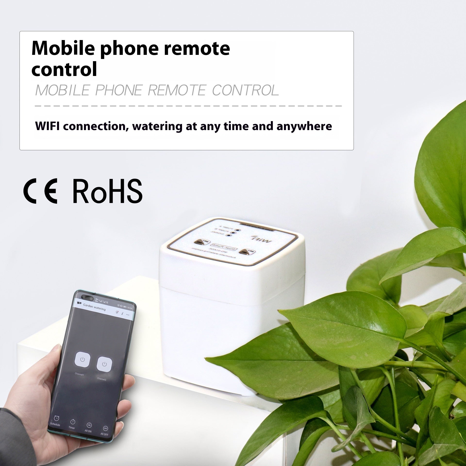 Newly Released at Buy Center: Automatic Watering Device Smart WIFI Drip Irrigation Mobile Phone Remote Control