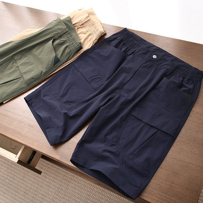 Men's Summer Leisure Cargo Big Pocket Shorts Buy Center