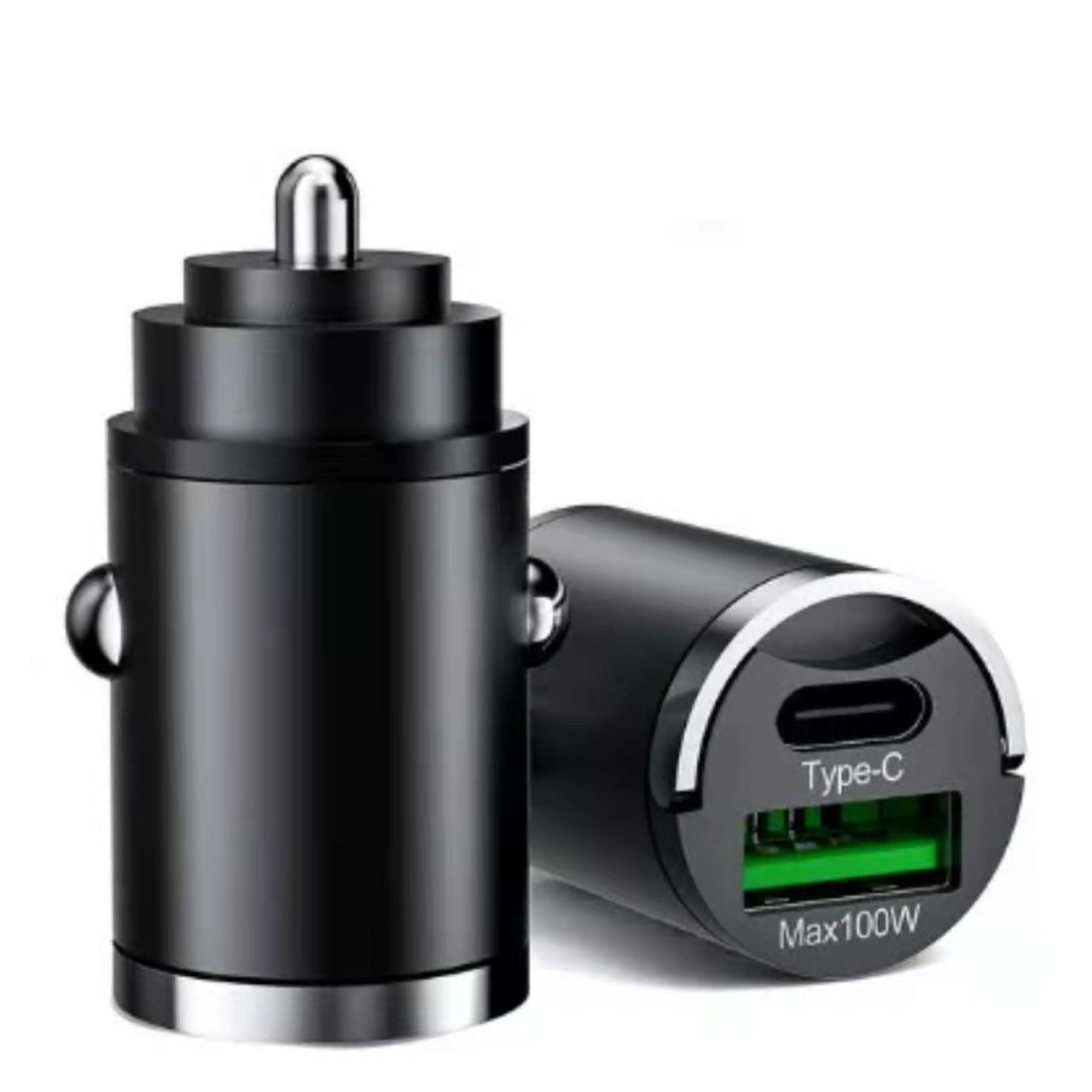 Newly Released at Buy Center: Metal Invisible Pull-tab Car Charger 100W Super Fast Charge