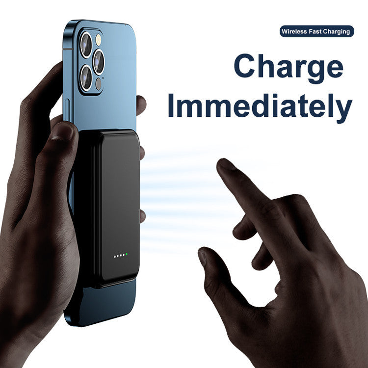 Mini Magnetic Power Bank 5000mAh Wireless Buy Center