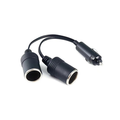 Hot New Items at Buy Center: Vehicle-mounted One-to-two High Power Cigarette Lighter Black006