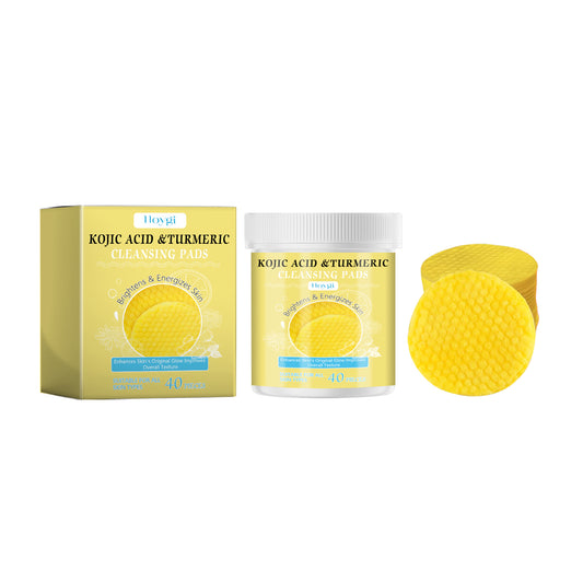 Fresh Arrivals at Buy Center: Kojic Acid Turmeric Cleansing Pads 40pieces