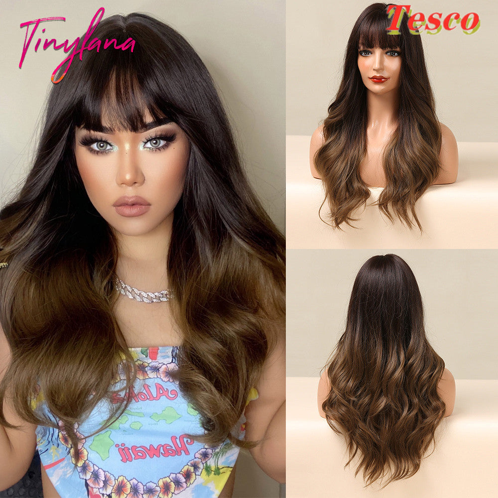 Now Available at Buy Center: Women Wear Wavy Wigs Style B