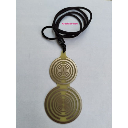 Buy Center Excellence-Polarized Disc Double-sided MWO Energy Multi-wave Oscillation Multi-frequency Gourd Pendant