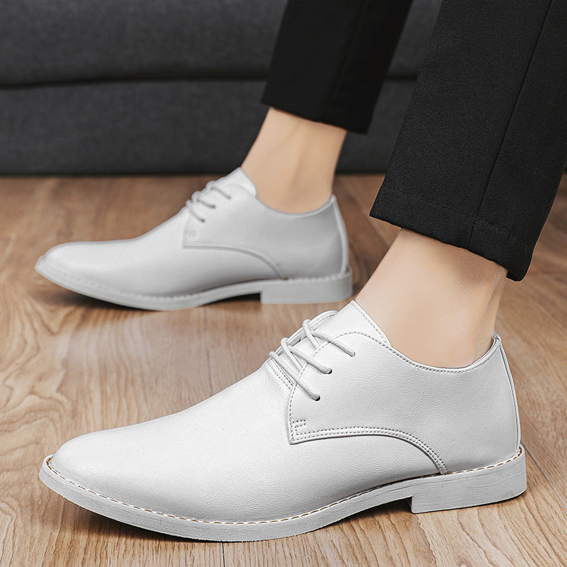 Business Casual Leather Men's 39-46 Size Lace-up Wedding Shoes | Bags & Shoes2 | Buy Center