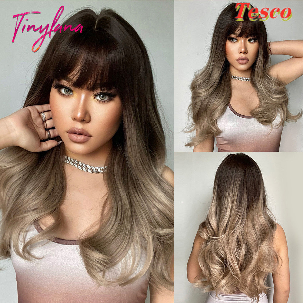 Now Available at Buy Center: Women Wear Wavy Wigs Style H