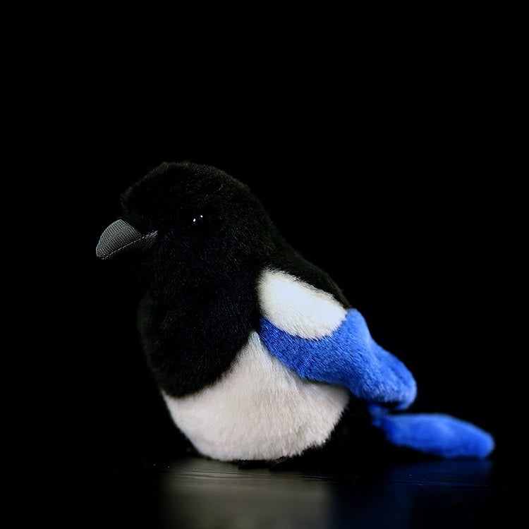 Hot New Items at Buy Center: Black Magpie Doll Plush Pendant 14cm