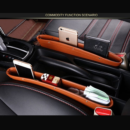 Car Organizer Box Caddy Catcher PU Leather Seat Gap Storage Bag Buy Center