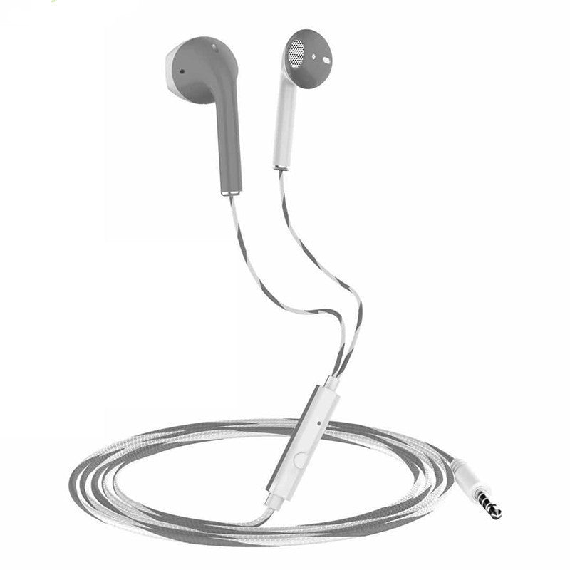 YD03 Wireless Bluetooth-compatible Headset TWS Large Screen Smart Digital Display In Ear Breathing Light White gray Wired earphone