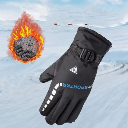 Gants d'hiver coupe-vent et de protection contre le froid pour hommes