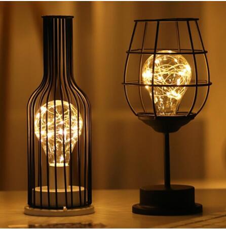 Minimalist hollow table lamps Buy Center