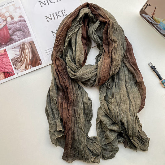 Retro Fashion Cotton And Linen Scarf For Women | Women's Clothing3 | Buy Center