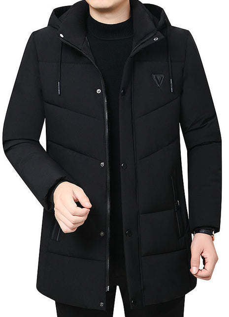 Winter Middle-aged And Elderly Men's Coat Thickened