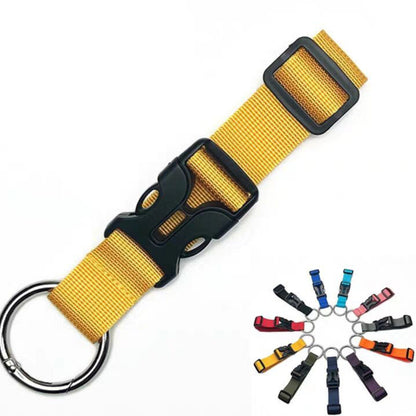 New External Luggage Strap With Multifunctional Elastic Buckle Yellow