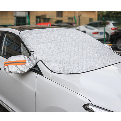 Now Available at Buy Center: Layers Magnetic Car Windscreen Cover Winter Ice Frost Snow Protector Sunshade