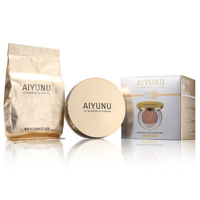 Véritable amour pour le coussin CC crème hydratante anti-cernes maquillage crème cosmétiques en gros Shuiguang BB