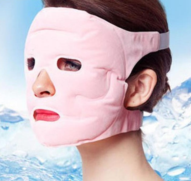 Masque facial blanchissant hydratant de beauté à ondes lumineuses ioniques