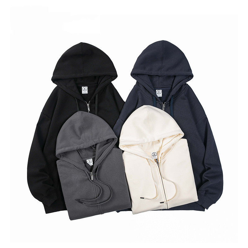 Hot New Items at Buy Center: Soft Zipper Hooded Hooded Cardigan Sweater Men