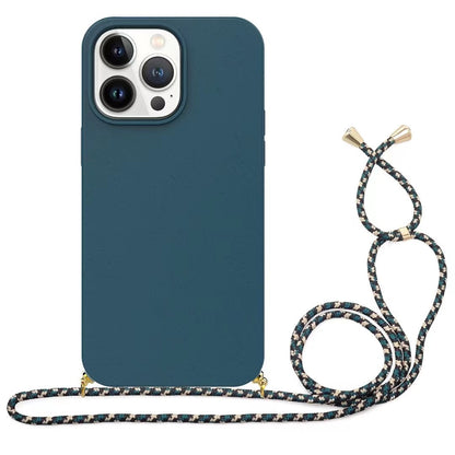 Just Arrived at Buy Center: Protective Cover Wheat Straw Lanyard Phone Case Soft