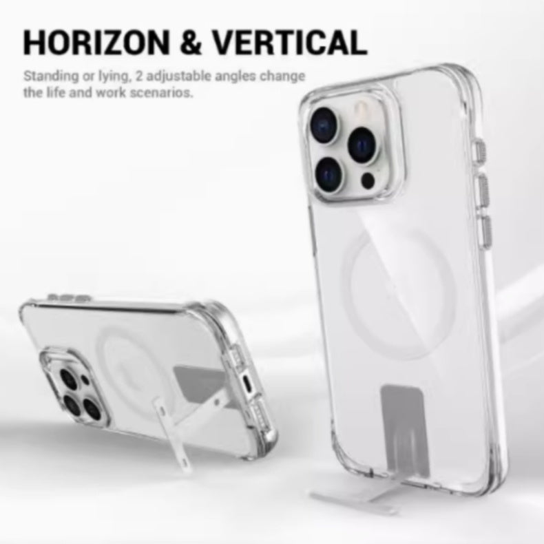 Just Arrived at Buy Center: Aluminum Alloy Suitable Magnetic High Transparency Phone Case Transparent