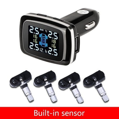 Tire Pressure Monitoring System Sensors Cigarette Lighter USB port Auto Security Alarm Systems Tire Pressure Buy Center