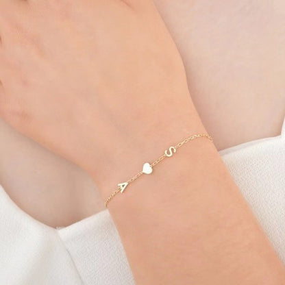 New Stainless Steel Name Bracelet With High-end Feel For Women