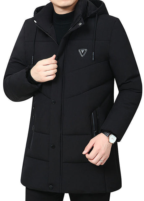 Winter Middle-aged And Elderly Men's Coat Thickened